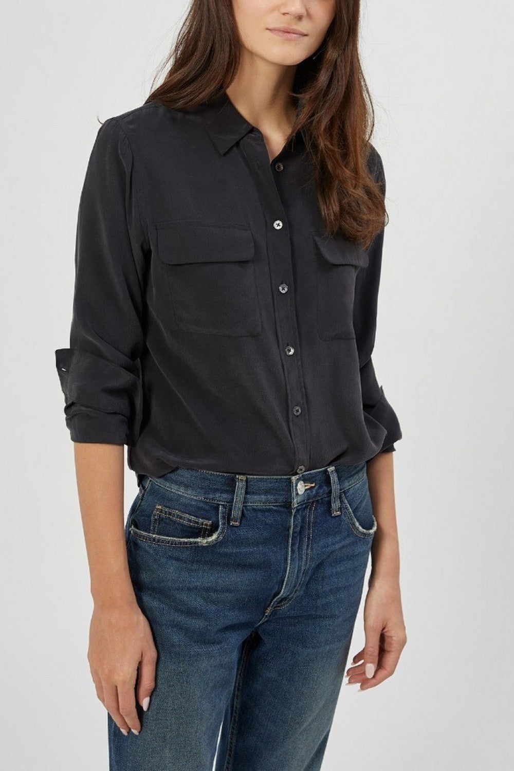 Slim Signature Women Shirt Long Sleeves