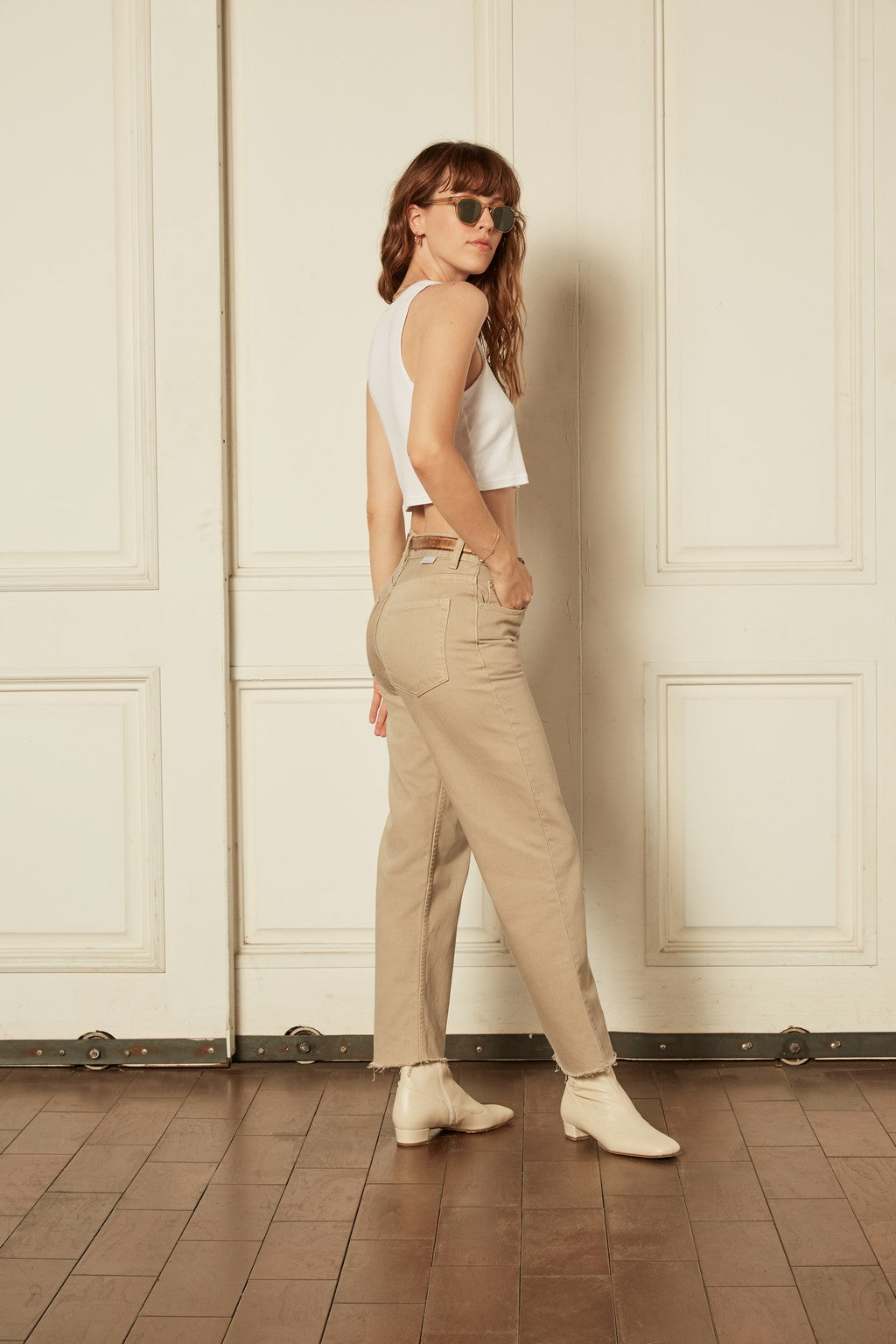 TOMMY HIGH RISE STRAIGHT JEAN