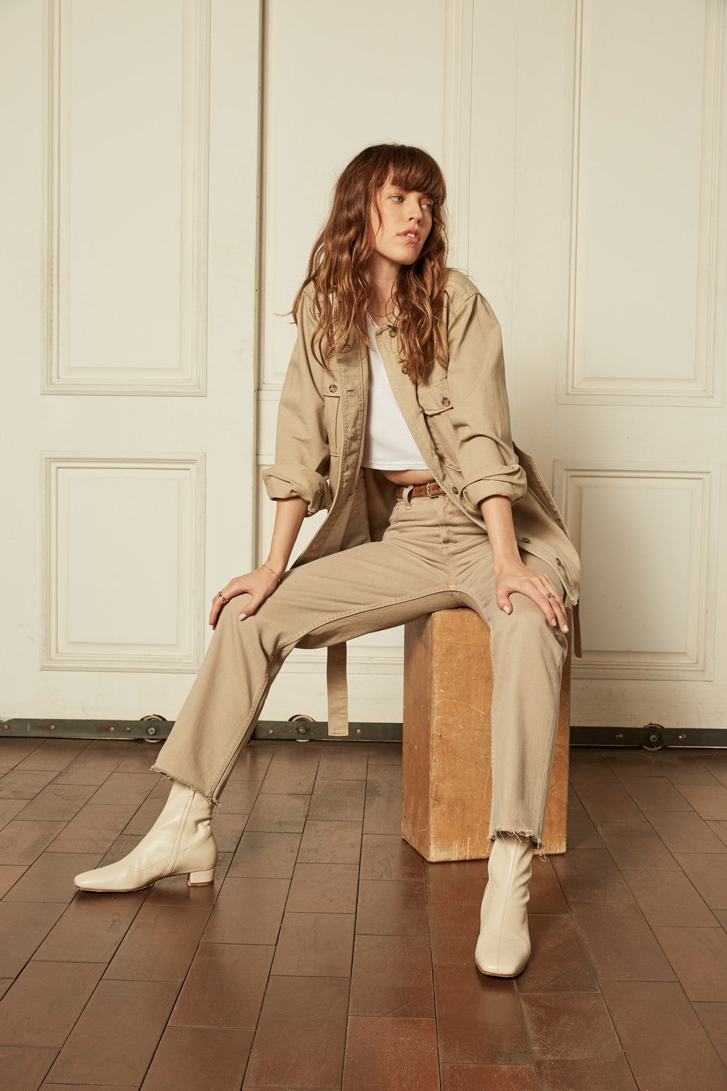 TOMMY HIGH RISE STRAIGHT JEAN