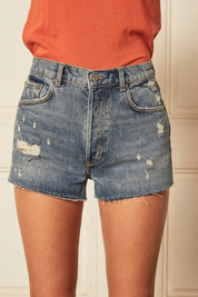CODY HIGH RISE CUT OFF SHORT