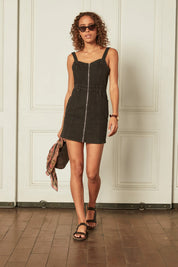 THE HEPBURN ZIP FRONT DRESS