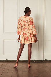 THE CARSON PUFFSLEEVE WRAP DRESS
