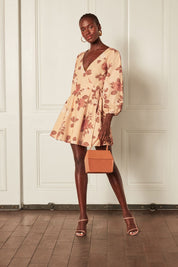 THE CARSON PUFFSLEEVE WRAP DRESS
