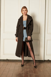 THE ROBIN (NO PEPLUM) PUFF SLEEVE MINI DRESS