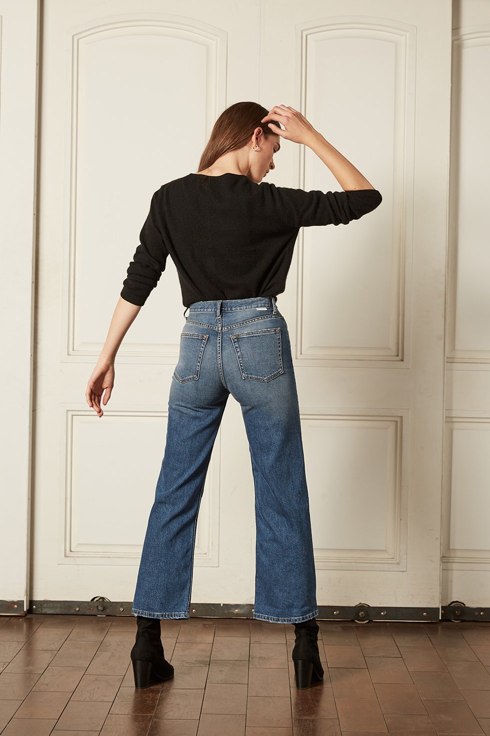 MIKEY WIDE LEG FLARE JEAN