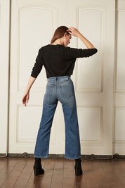 MIKEY WIDE LEG FLARE JEAN