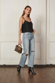 MIKEY WIDE LEG FLARE JEAN