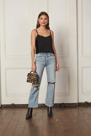 MIKEY WIDE LEG FLARE JEAN