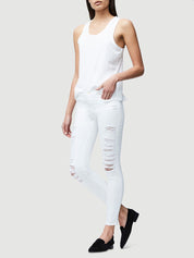 LE COLOR RIPPED JEAN