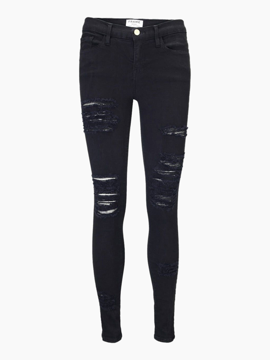 LE COLOR RIPPED JEAN