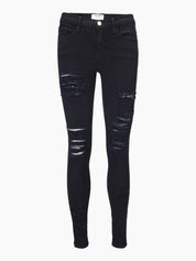 LE COLOR RIPPED JEAN