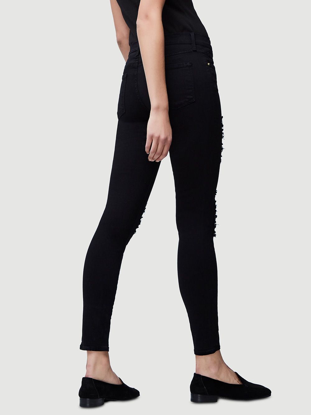 LE COLOR RIPPED JEAN