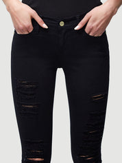 LE COLOR RIPPED JEAN