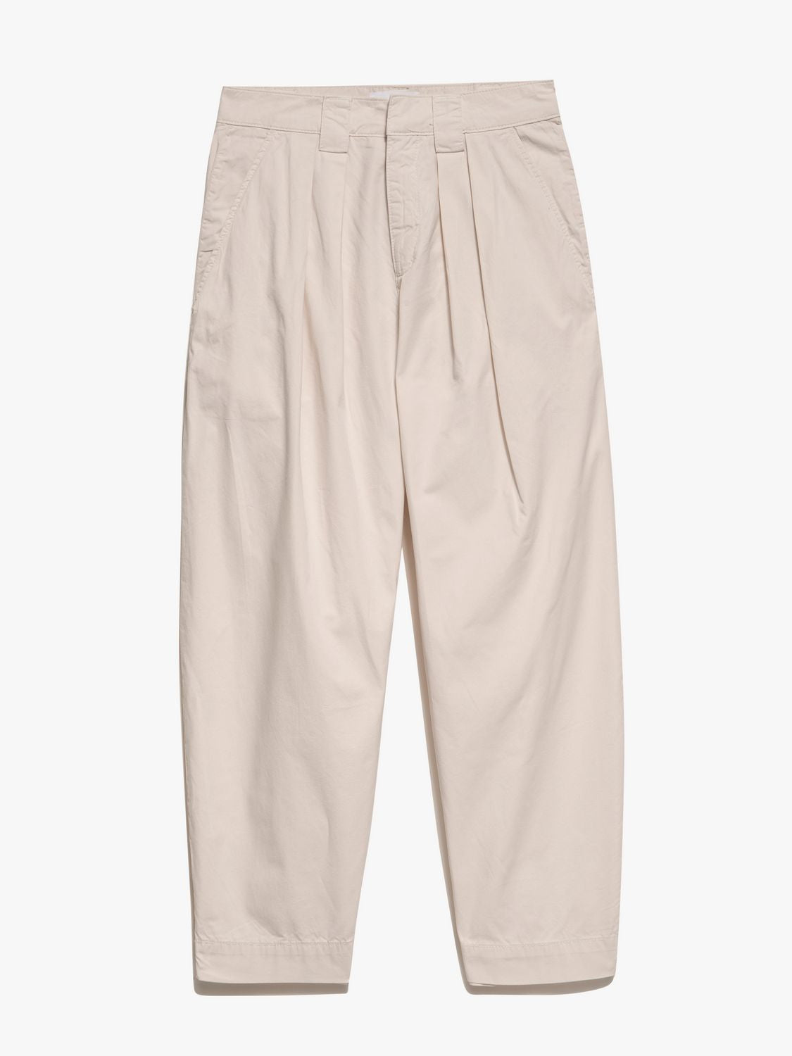 FLUID TWILL PLEATED PANT