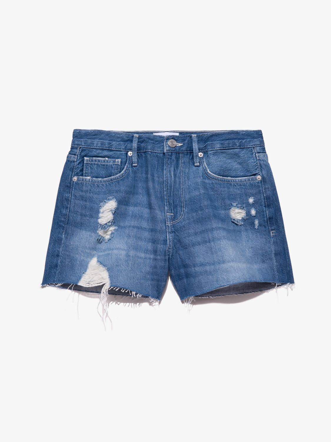 LE BRIGETTE SHORT RAW EDGE