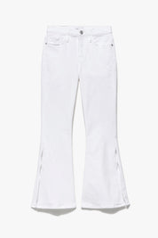 LE CROP FLARE MINI SLITS