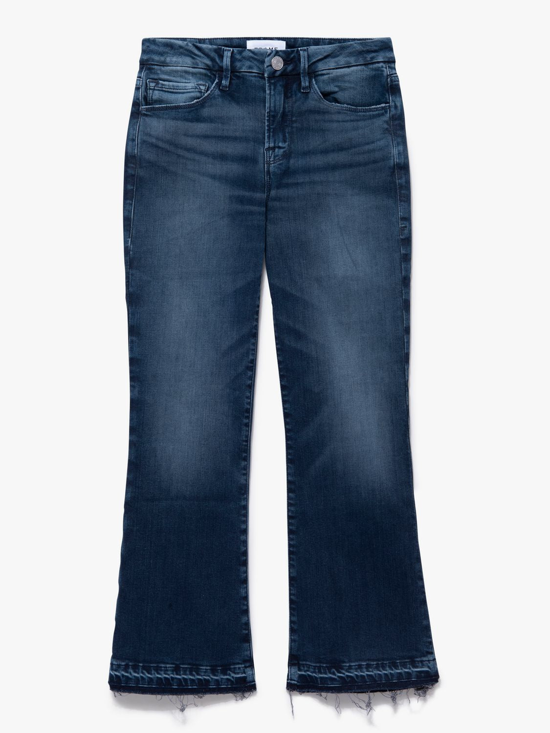 LE CROP MINI BOOT RELEASED FRAY HEM