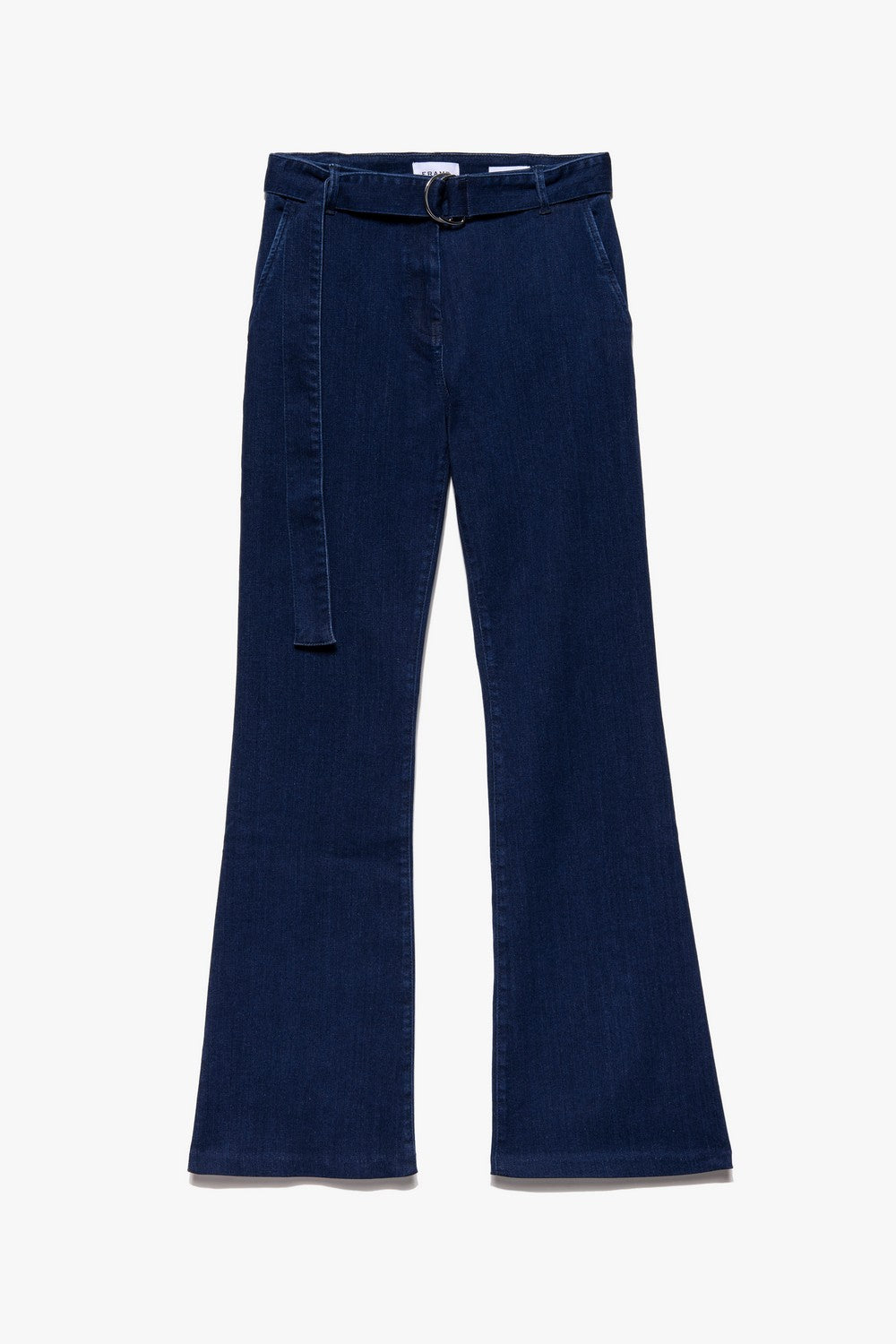 LE HIGH FLARE BELTED TROUSER