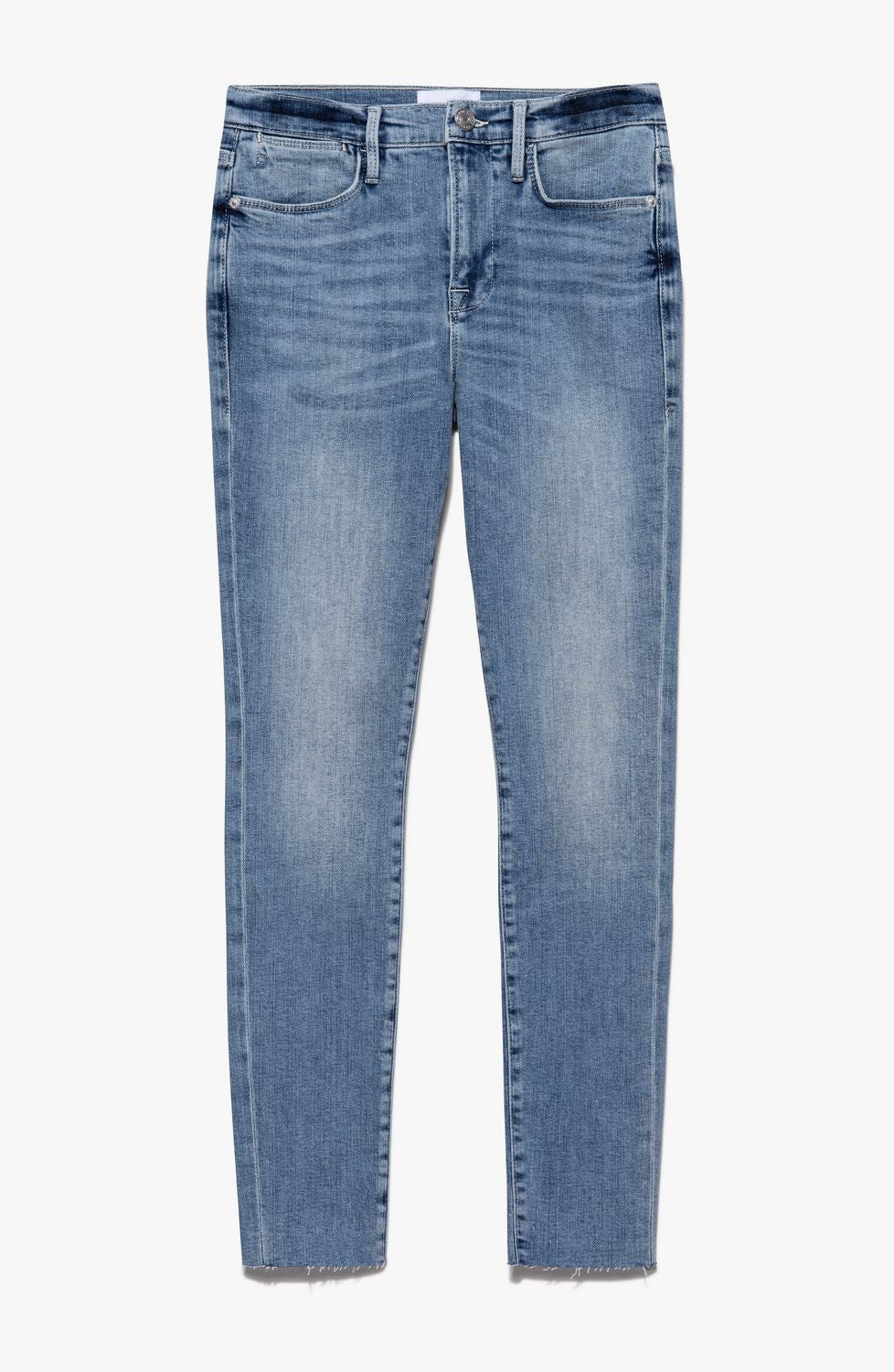 LE HIGH SKINNY RAW EDGE