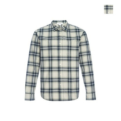 PLAID SINGLE POCKET SHIRT