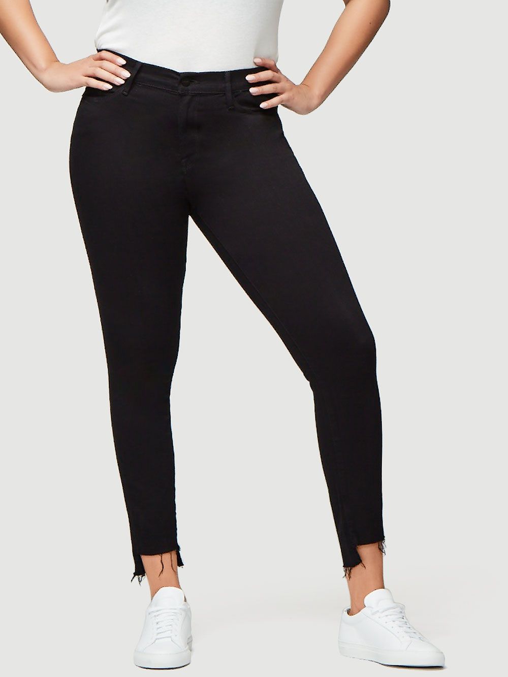 LE SKINNY DE JEANNE RAW STAGGER