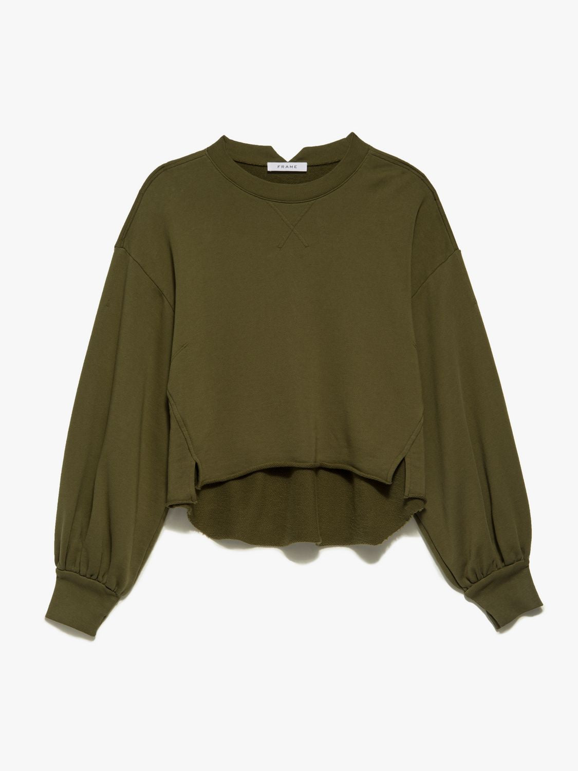 EASY SHIRTAIL SWEATSHIRT