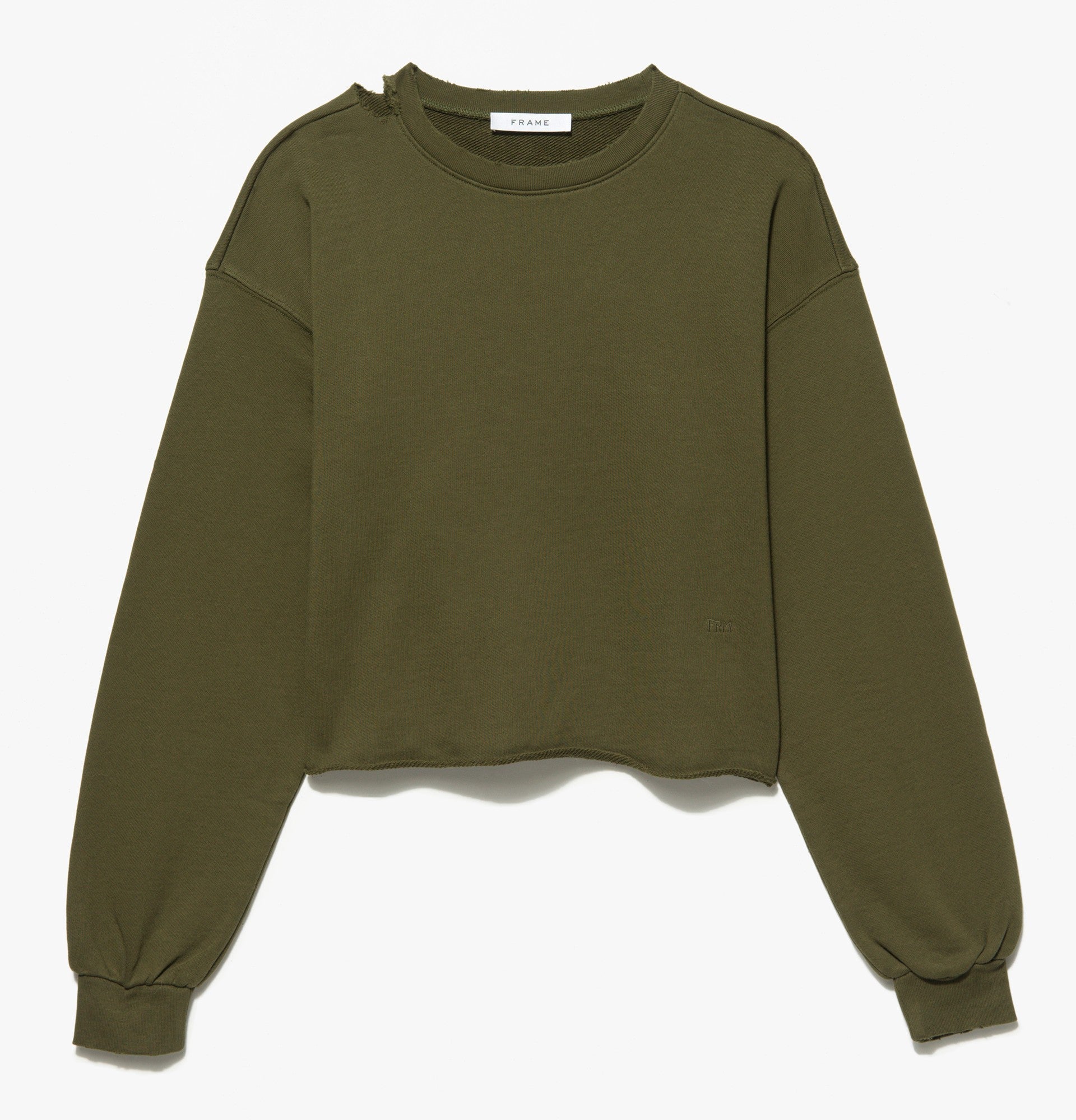DESTRUCTED BOXY SWEATSHIRT