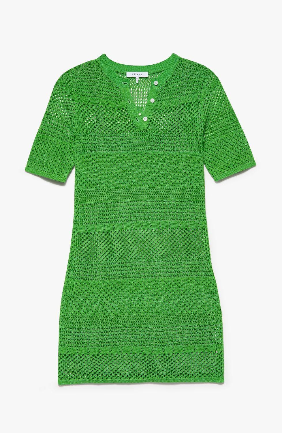 CROCHET MINI DRESS