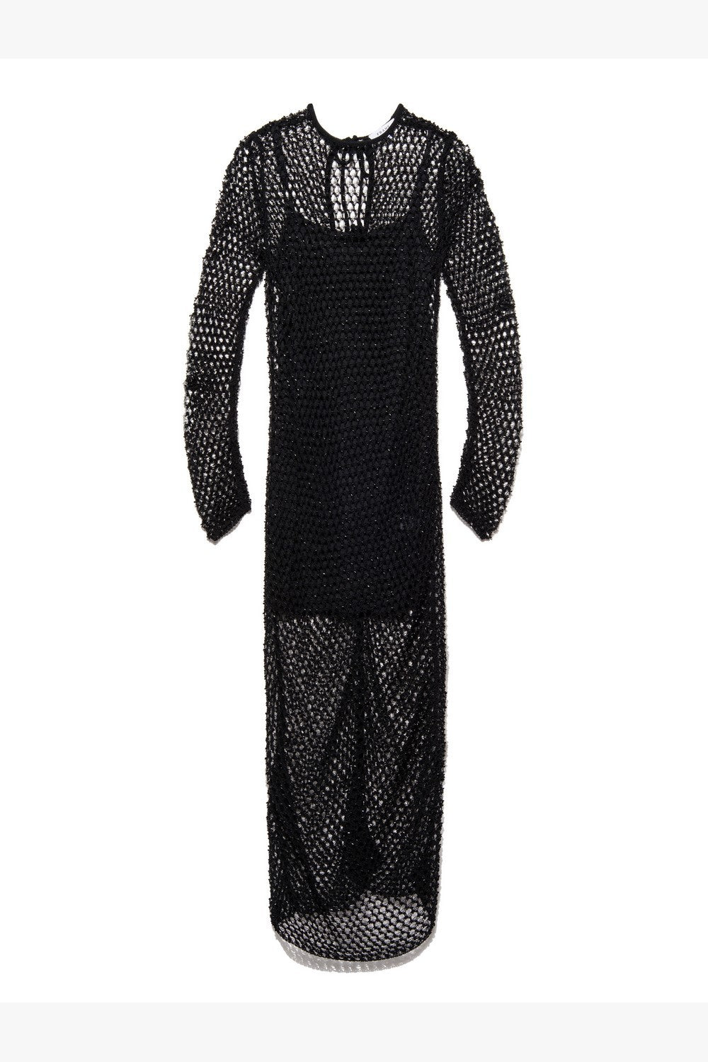 BEADED CROCHET DRESS
