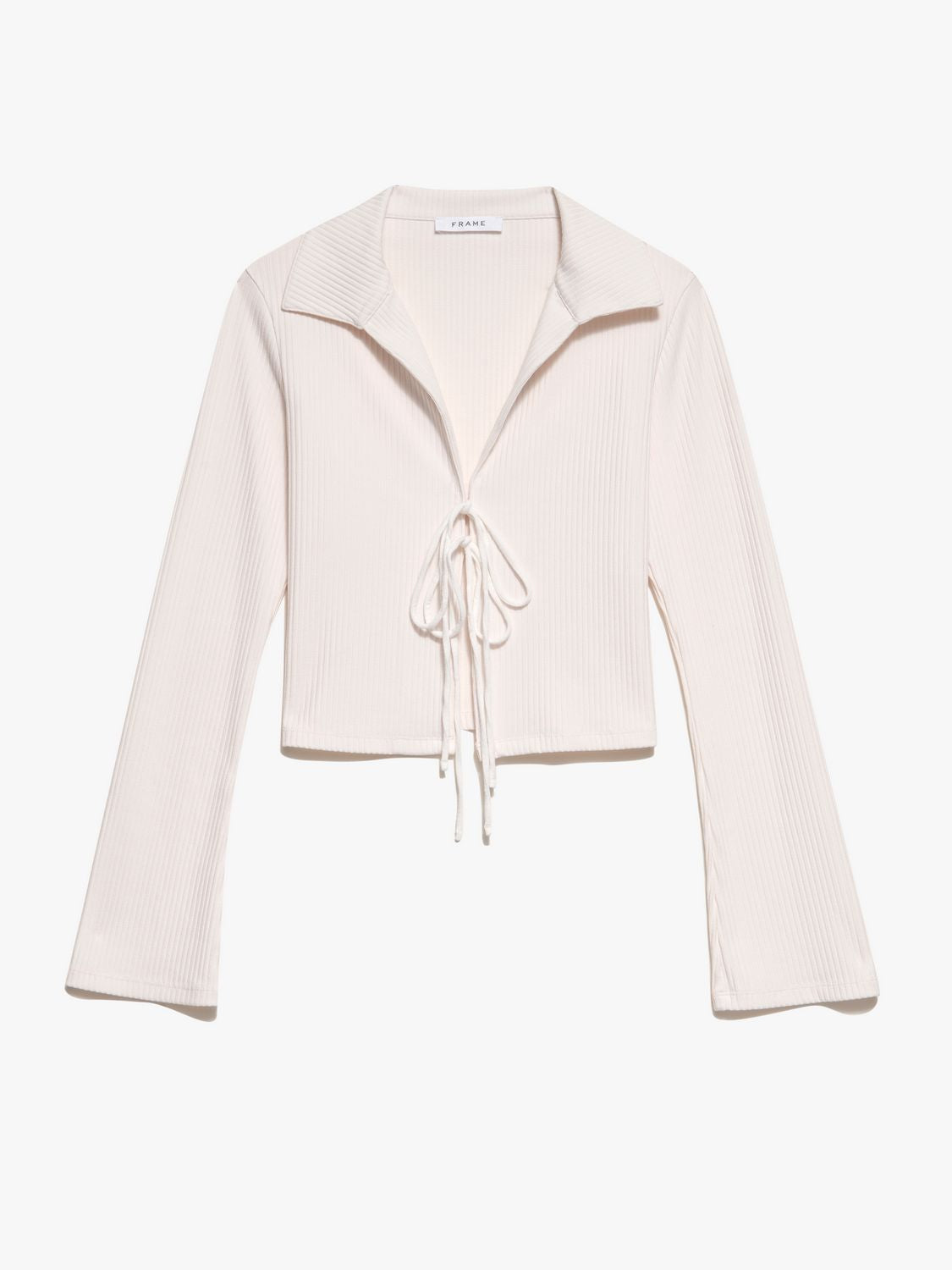 BELL SLEEVE RIB POLO