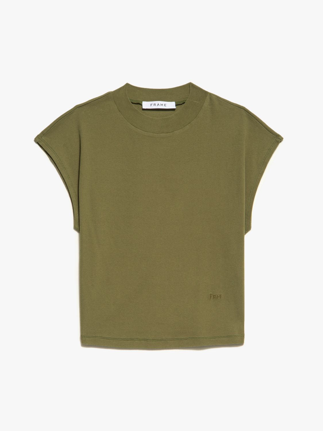 CROPPED MOCK NECK