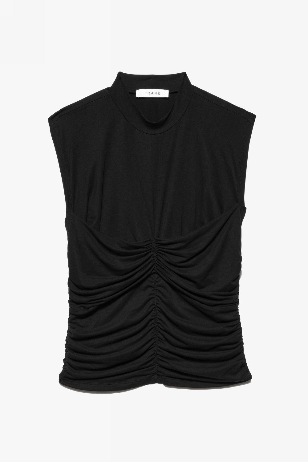 SHIRRED BRA DETAIL TOP