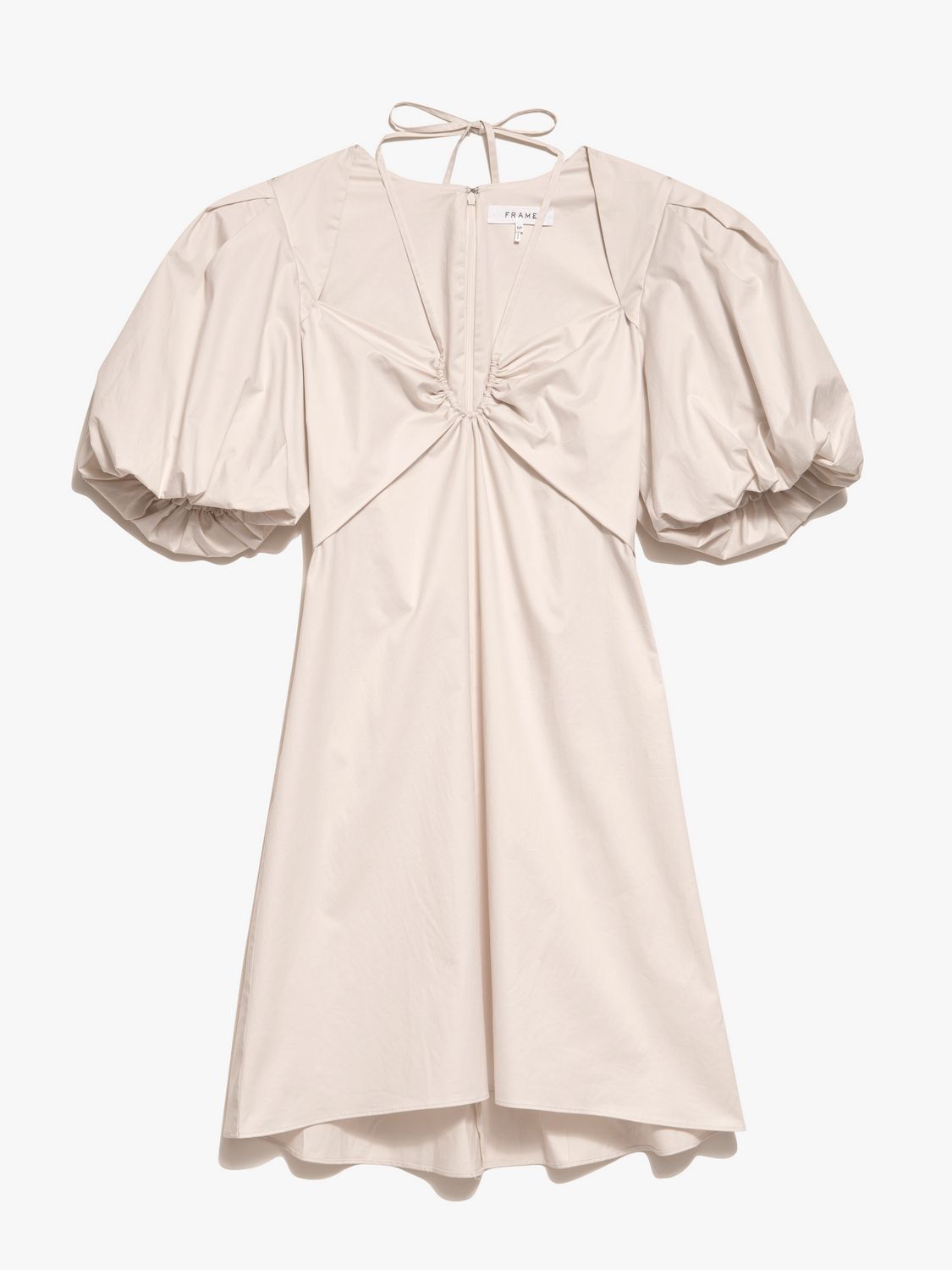 TIE NECK DRESS