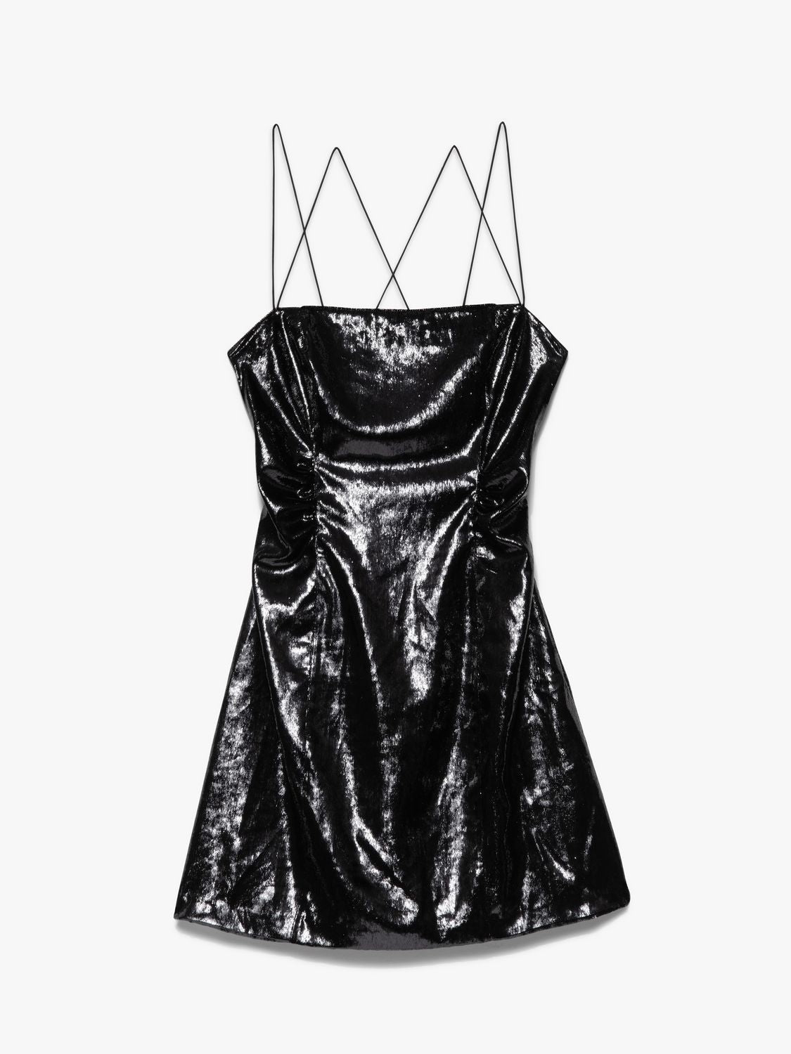 TIE BACK MINI DRESS