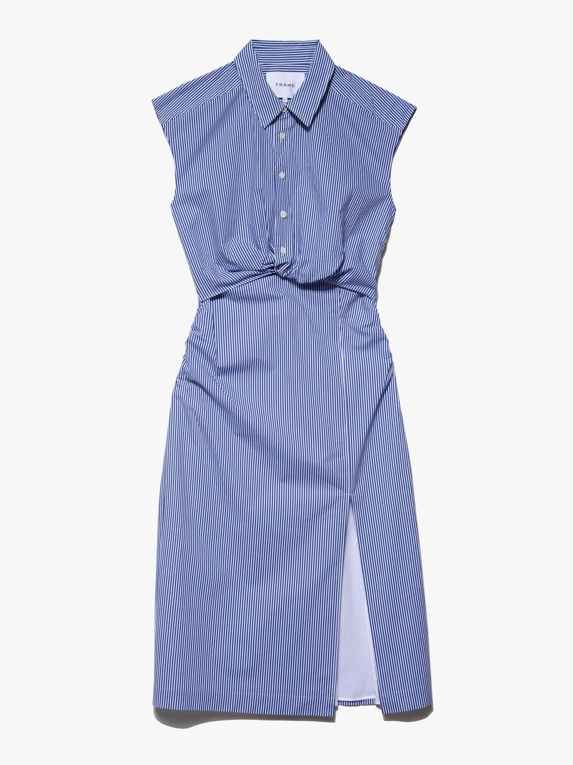 SLEEVELESS TWIST DRESS