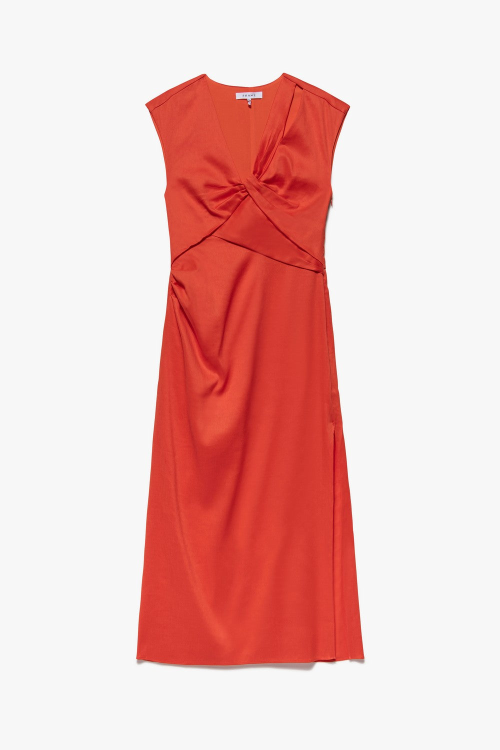 TWIST FRONT SL DRESS