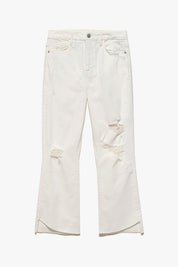LE SUPER HIGH CROP MINI BOOT CASCADE HEM
