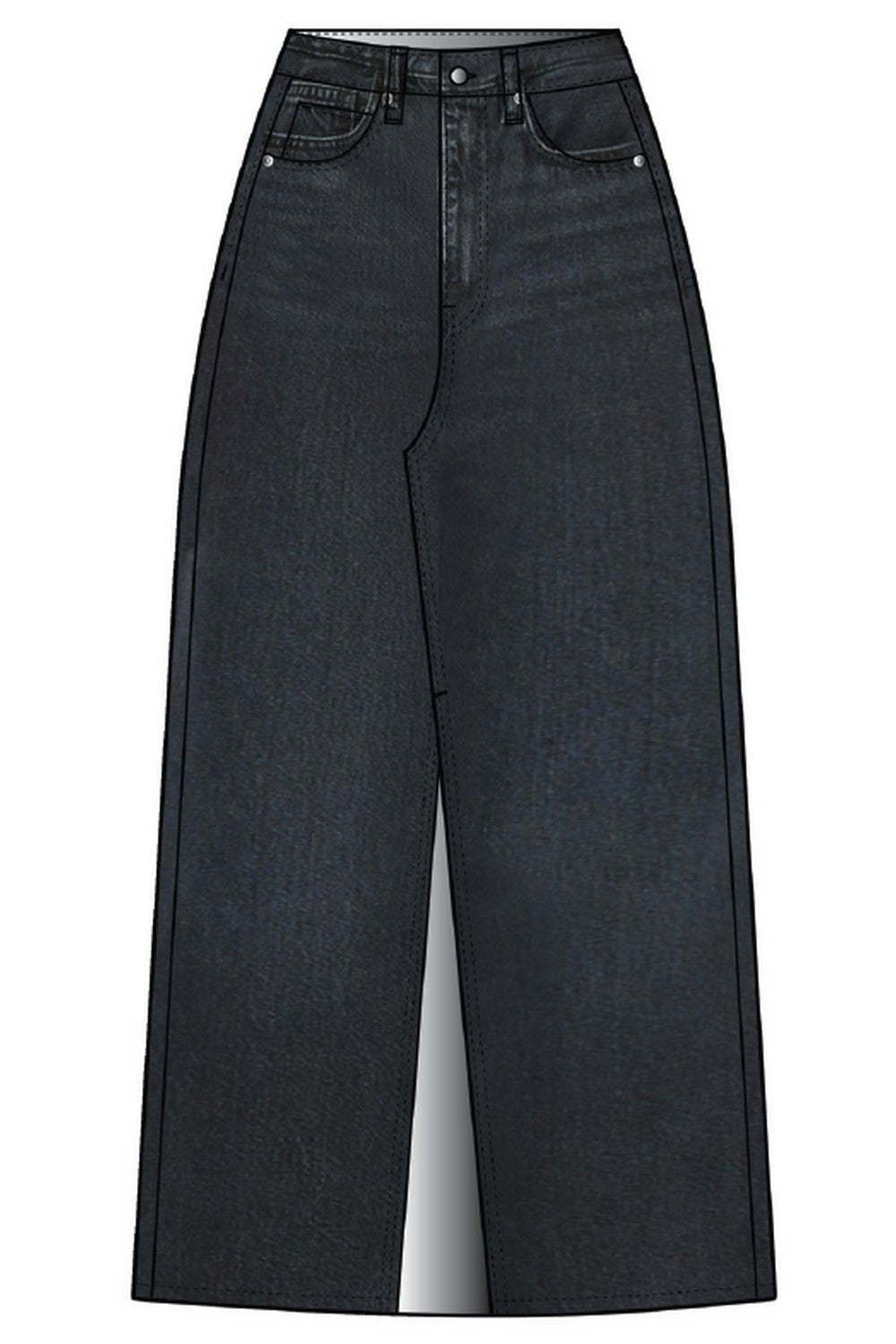 THE MIDAXI SKIRT