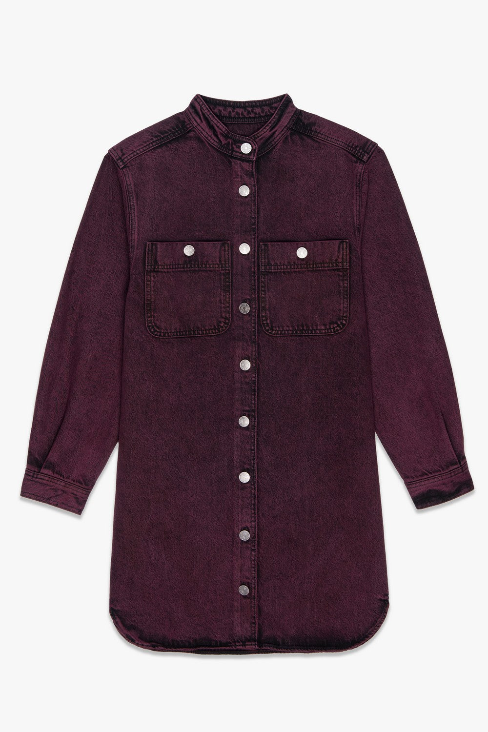 DOUBLE POCKET SHIRT DRESS