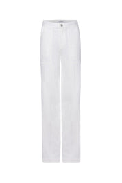 BRAIDED WAISTBAND WIDE LEG
