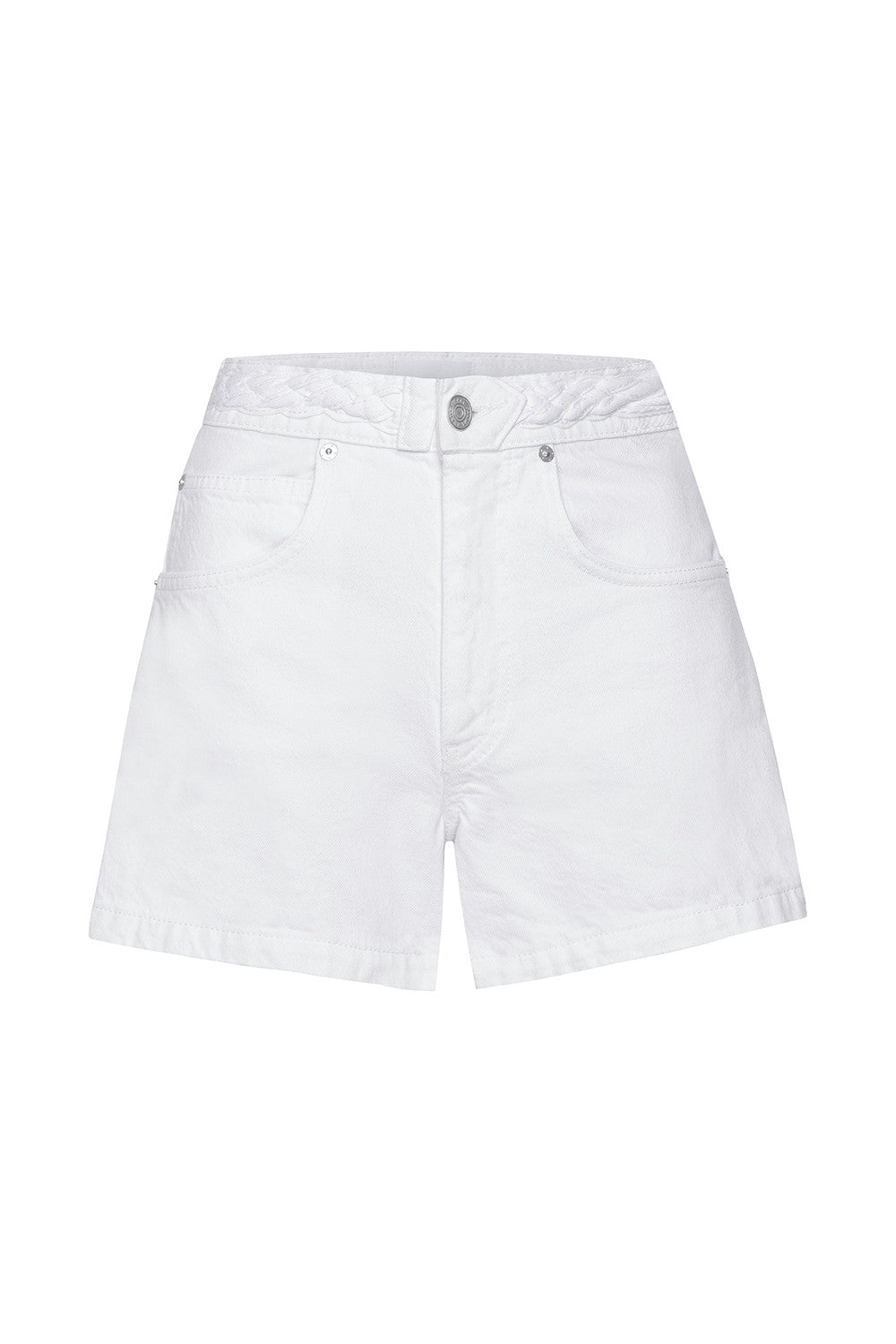 BRAIDED WAISTBAND SHORT