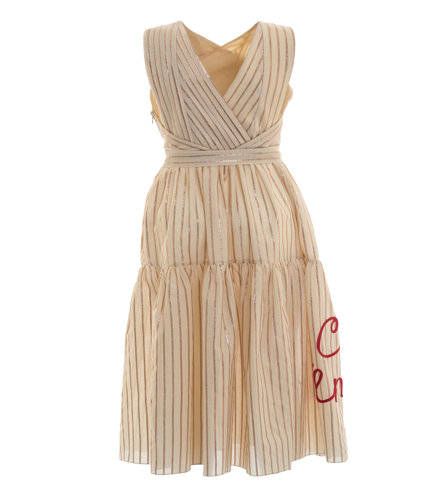 RUFFLED DRESS