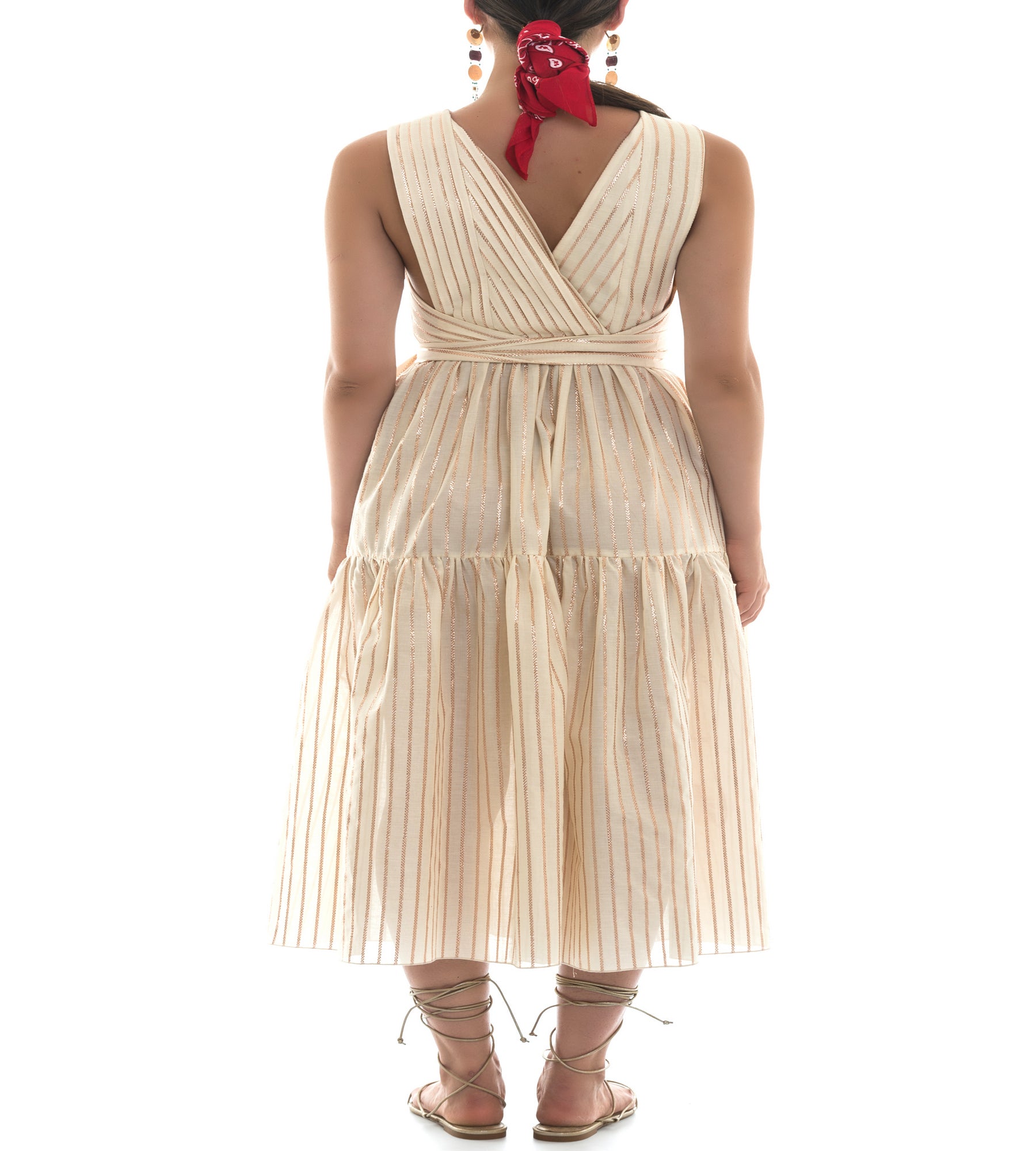 RUFFLED DRESS