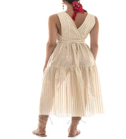 RUFFLED DRESS