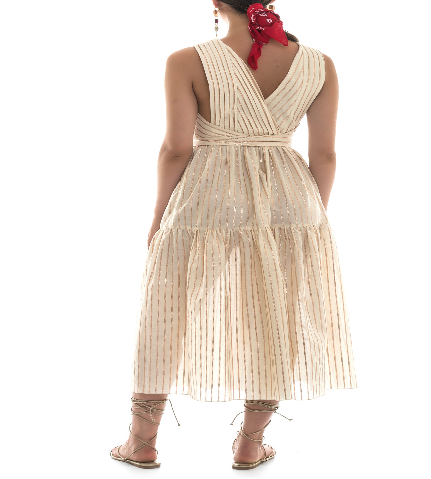 RUFFLED DRESS