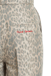 ANIMALIER HIGH WAIST PANTS