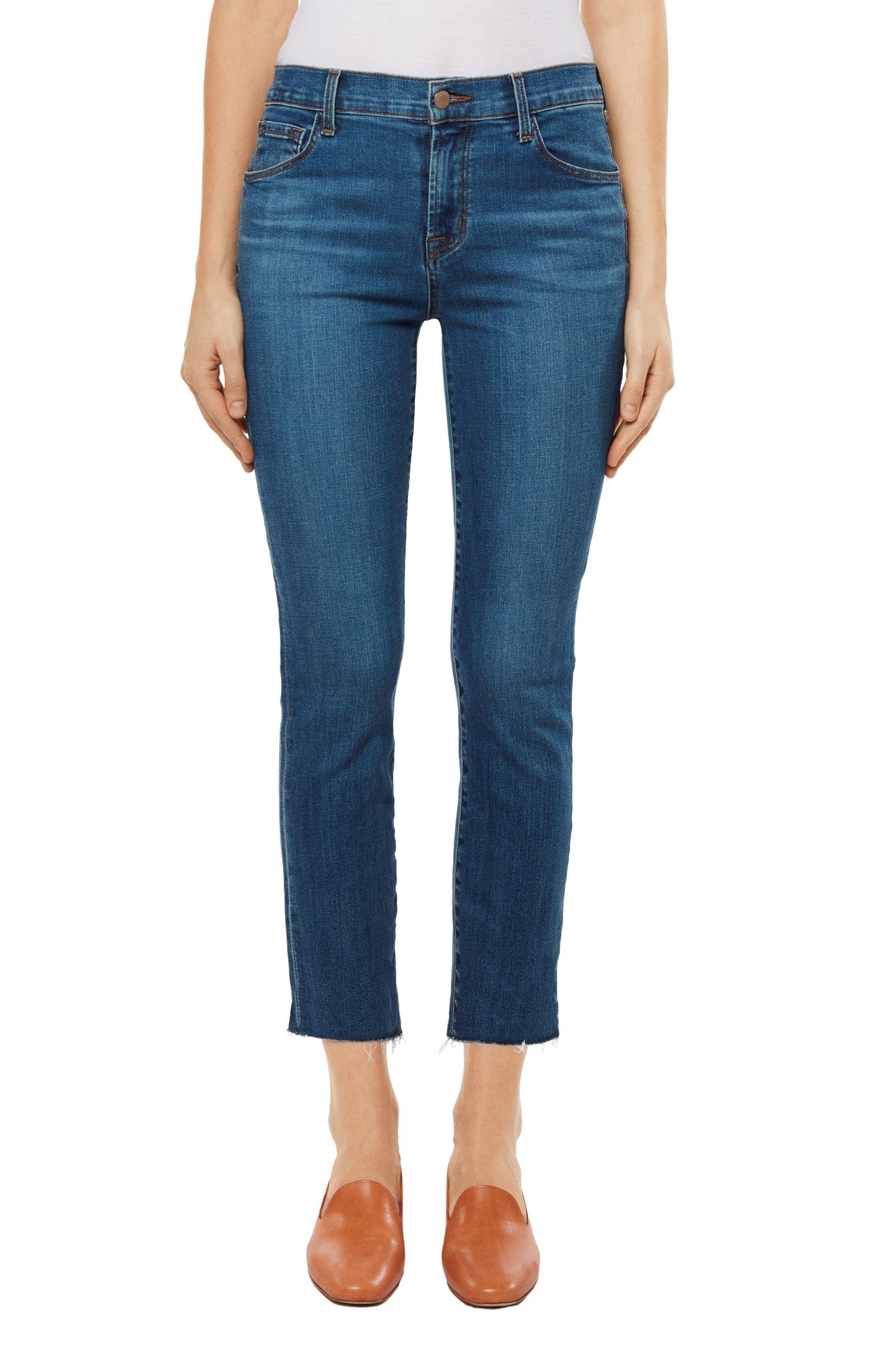 2742T152RAW RUBY High Rise Crop Cigarette