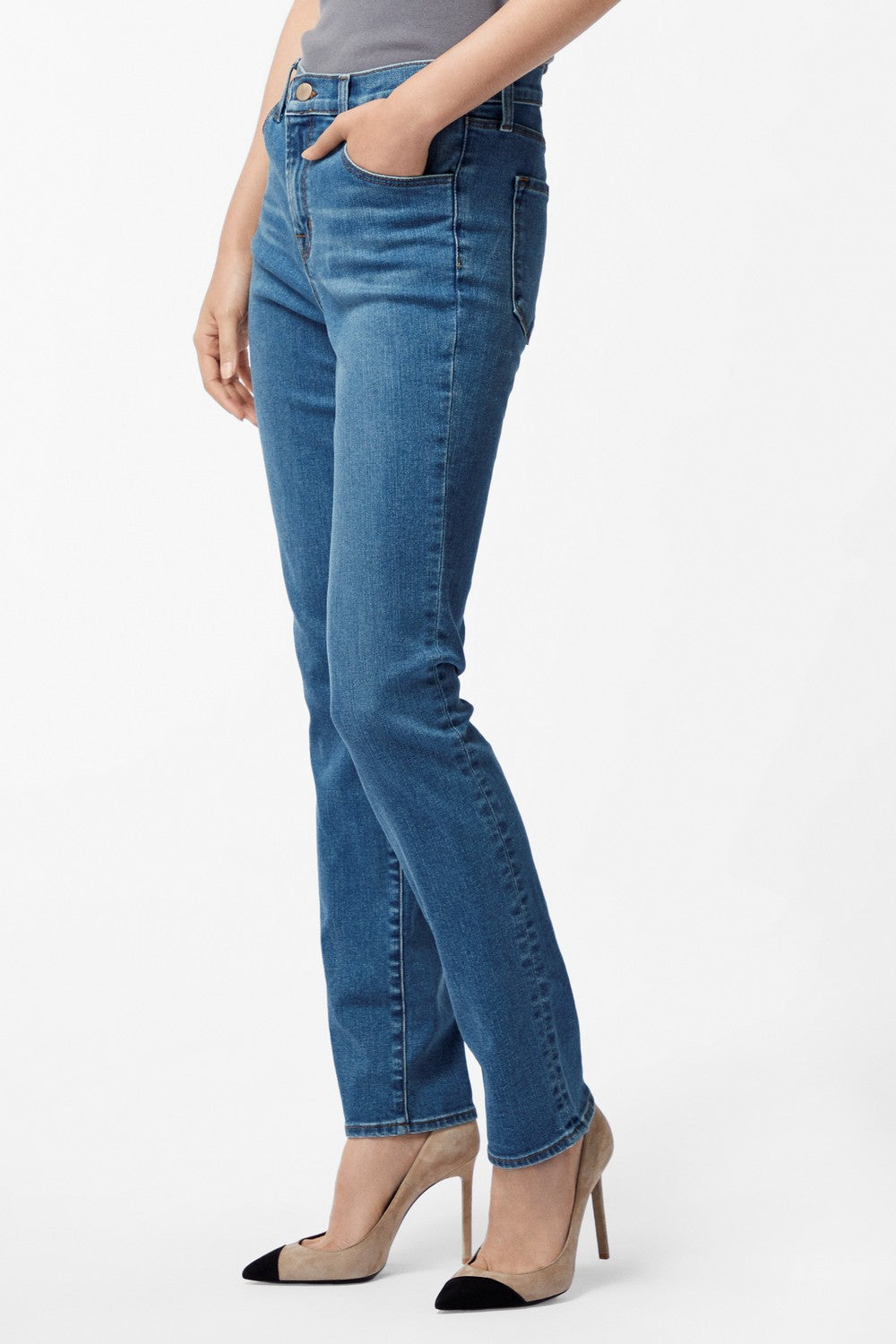 2730T152 RUBY 30 High Rise Crop Cigarette