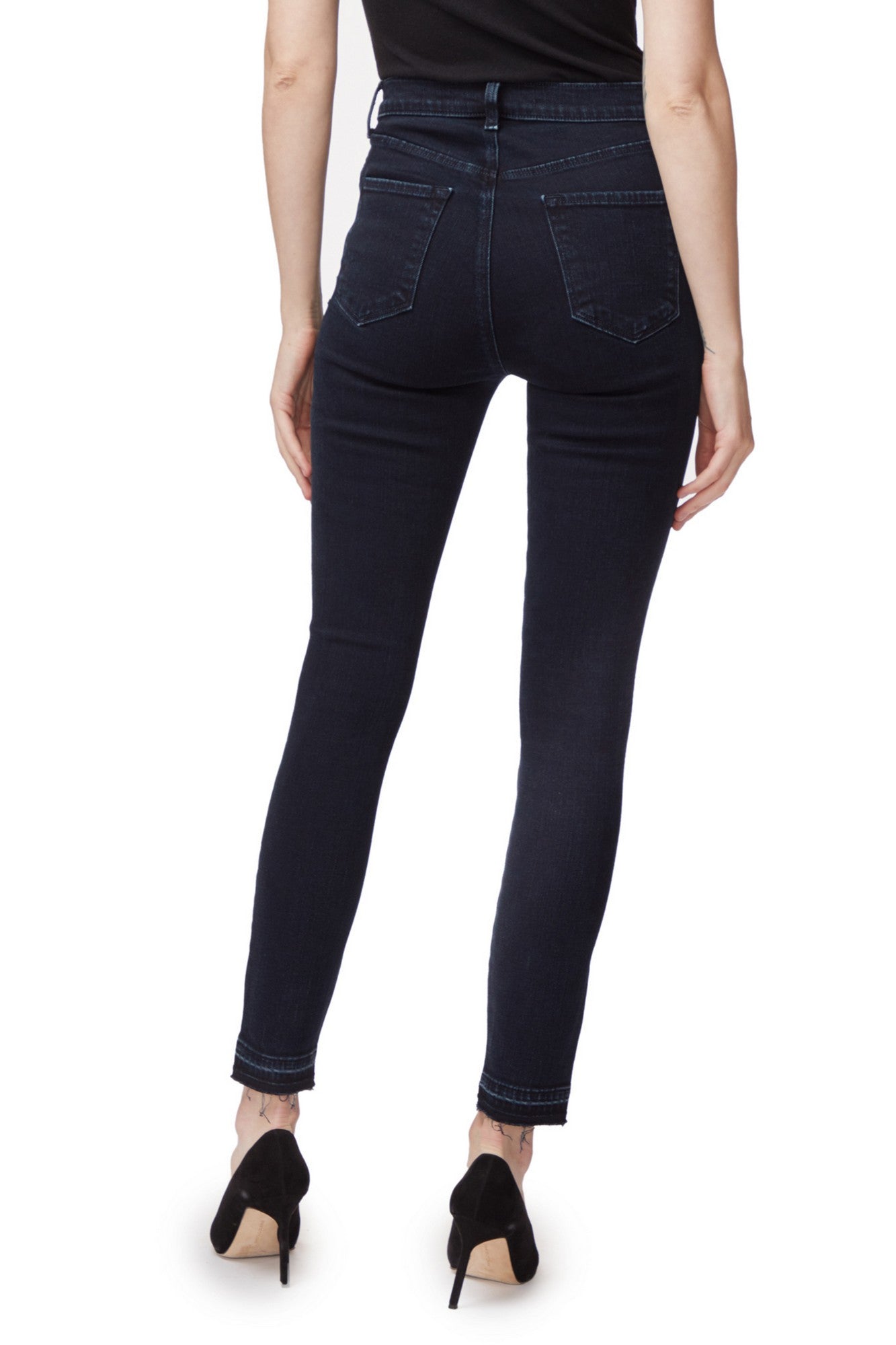 237228T178 LEENAH High Rise Ankle Skinny