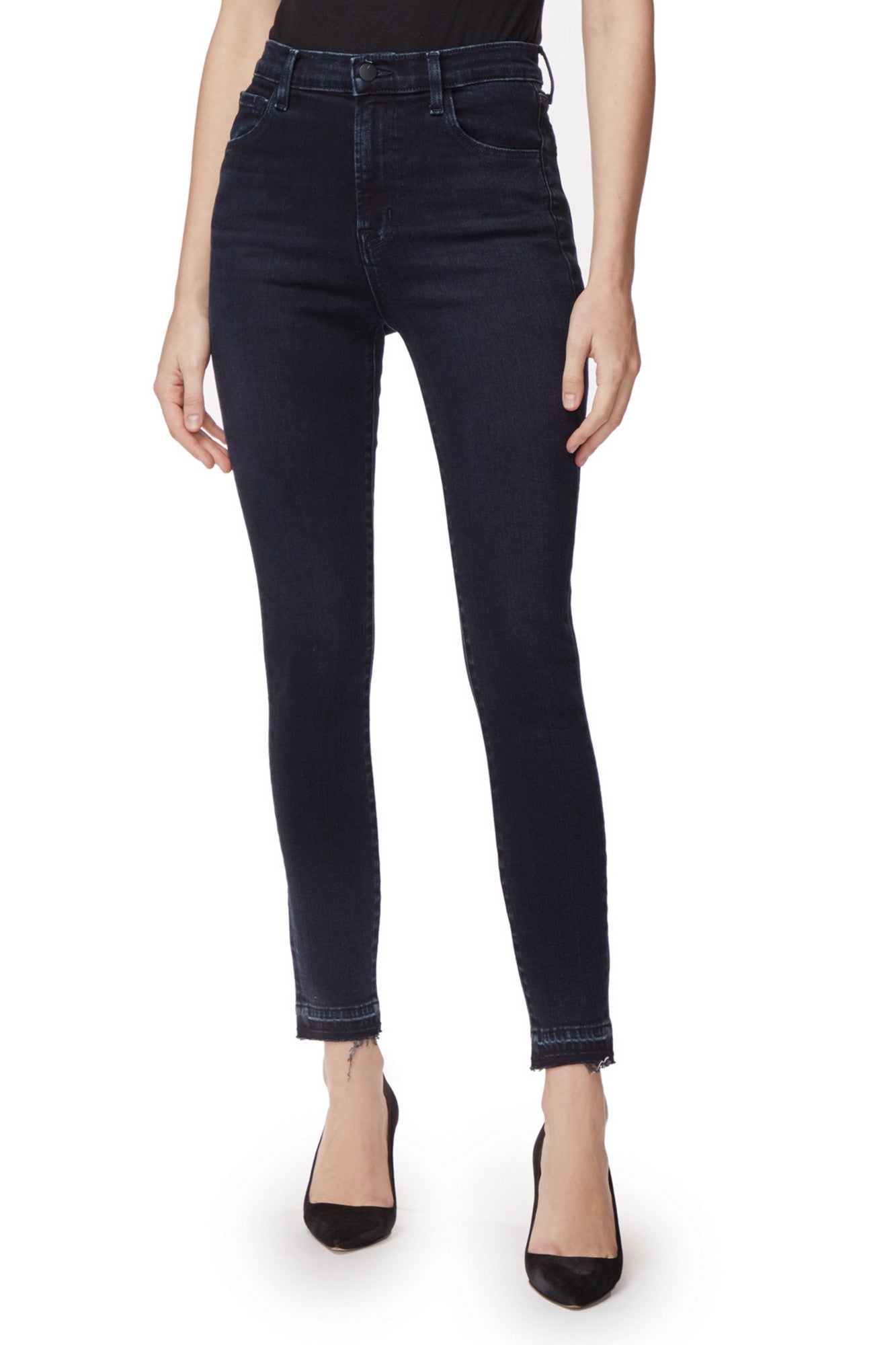 237228T178 LEENAH High Rise Ankle Skinny